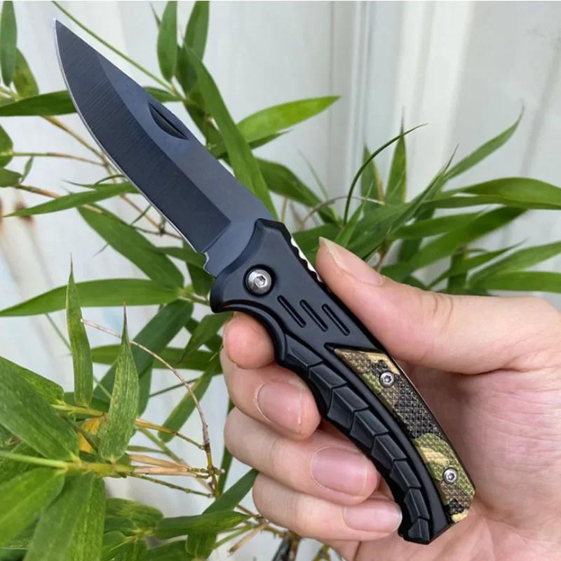 NEW Practical EDC Sharp Stainless Steel Folding Knife Outdoor Camping Tactical Hunting Knife Pocket Blade Sharp and Durable