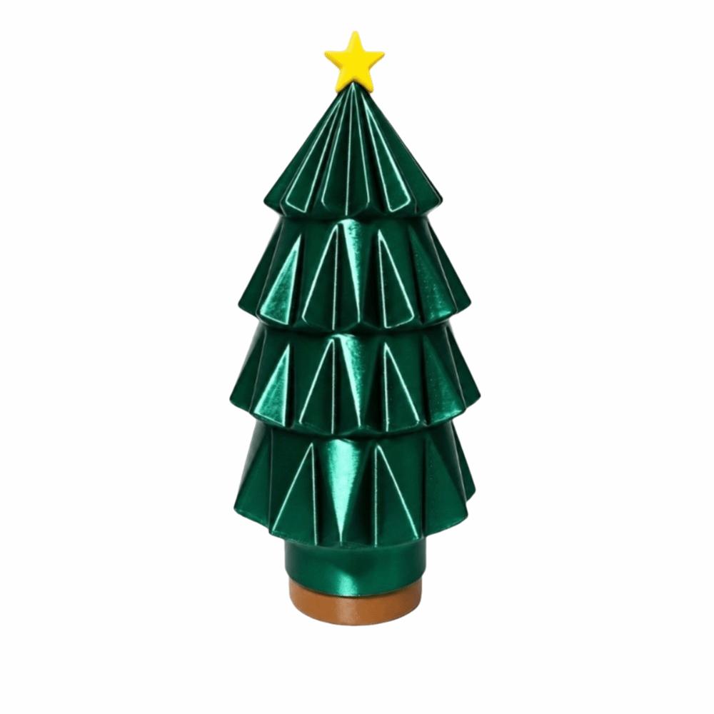 Green Christmas Tree Cash Gift Holder Plastic Holiday Money Tree Gifts Maze Storage Box Christmas