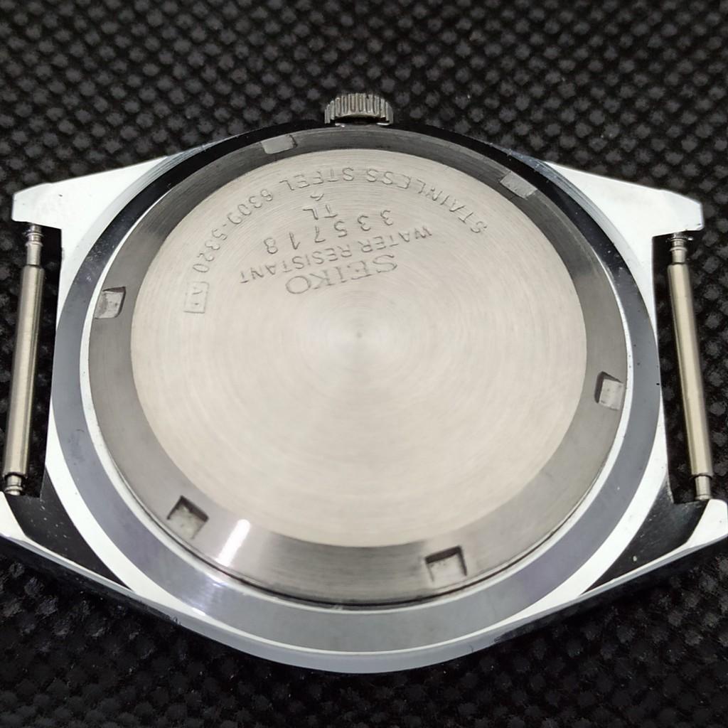 ВОССТАНОВЛЕННЫЕ ВИНТАЖНЫЕ МУЖСКИЕ ЧАСЫ SEIKO 5 AUTOMATIC JAPAN DAY/DATE a 533c-a280038-2