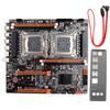 Desktop Motherboard Dual Socket Built In Rear 2 X USB3.0Gigabit LAN Card X79 with SATA Cable