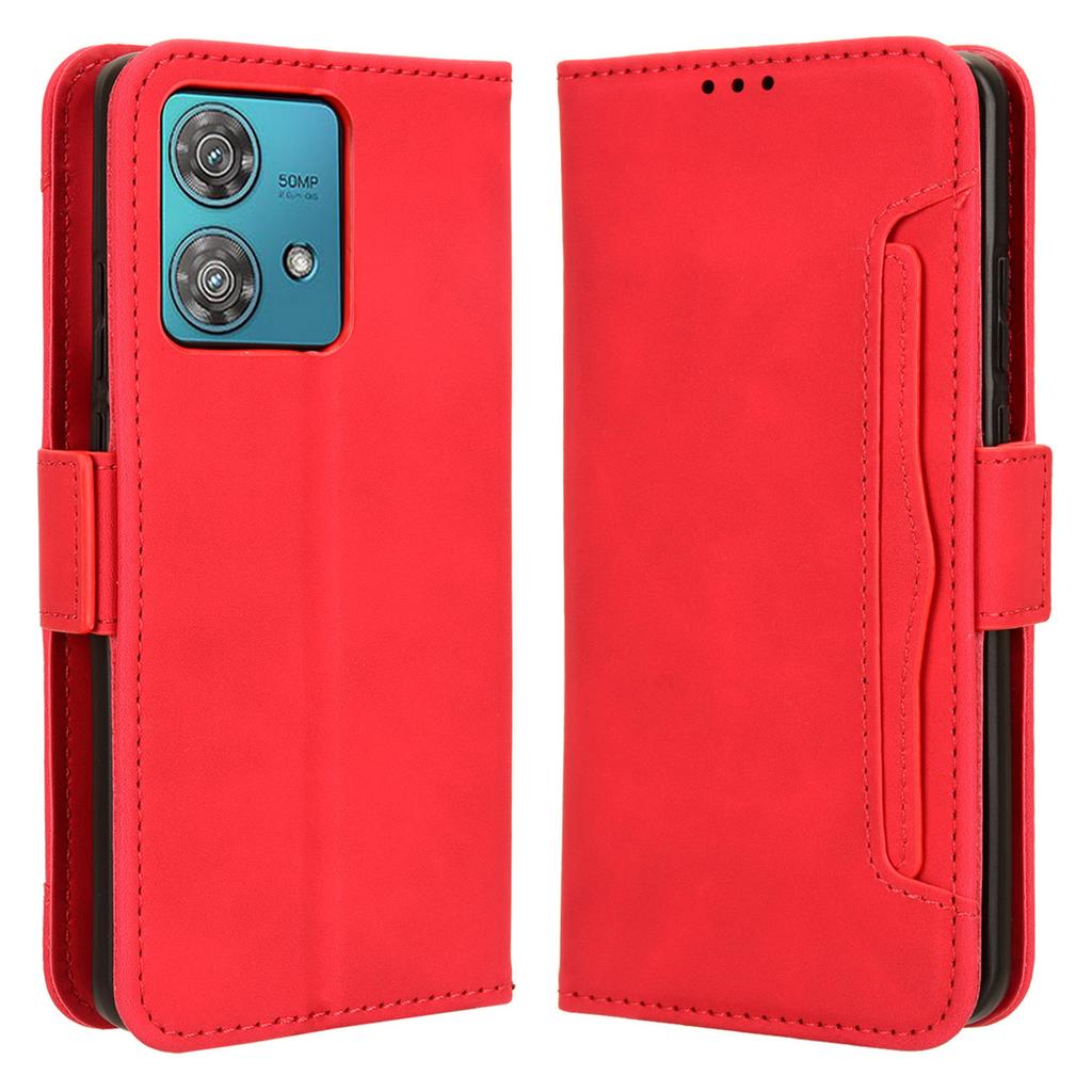 For Motorola Edge 40 Neo 5G Case Multiple Card Slots Wallet Phone Cover