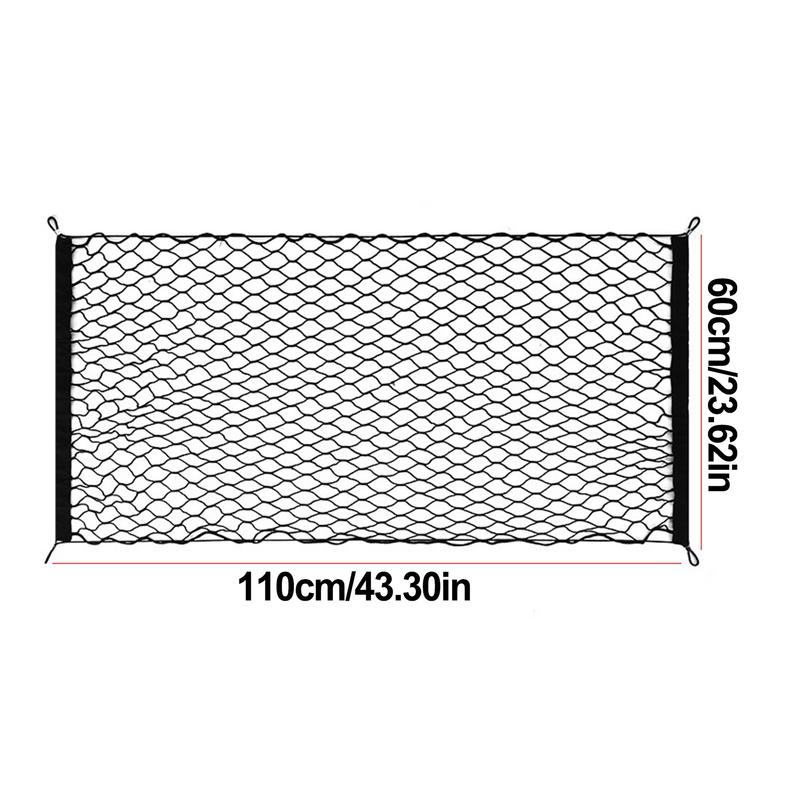 Сетка для багажника автомобиля, сетка для багажника и задней части автомобиля, сетка для хранения вещей для автомобилей, прочная сетка для багажника внедорожника для кемпинга и рыболовных лодок