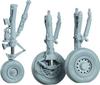 Детали Wonder Studio Fairchild Republic Thunderbolt 2 Landing Gear Great Wall Пластиковые детали для моделей DWO480621 и 1/48 A-10A/C (для хобби)