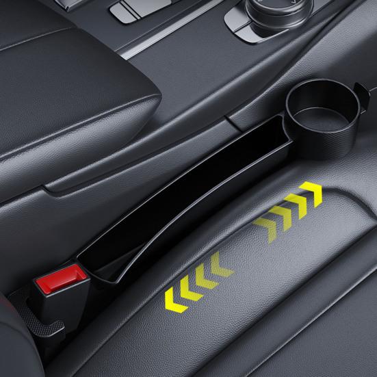 2 шт. Органайзер для щели между сиденьями автомобиля с подстаканником Большой вместимости