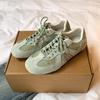 2025 весна новые повседневные универсальные спортивные кроссовки, подходящие по цвету, желтые туфли Forrest Gump, ретро-ботинки со шнуровкой и мягкой подошвой