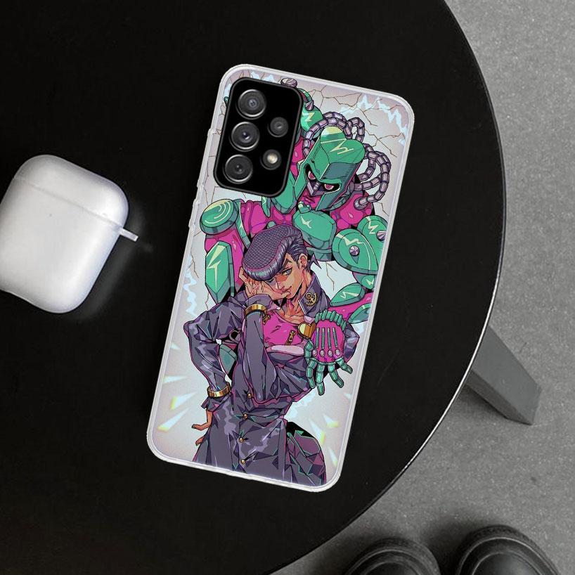 Чехол для телефона JoJo Adventure Хигашиката Джоске для Samsung Galaxy A12 A22 A32 A52 A72 A02S A51 A50S A31 A20S A10S Note 20 Ul
