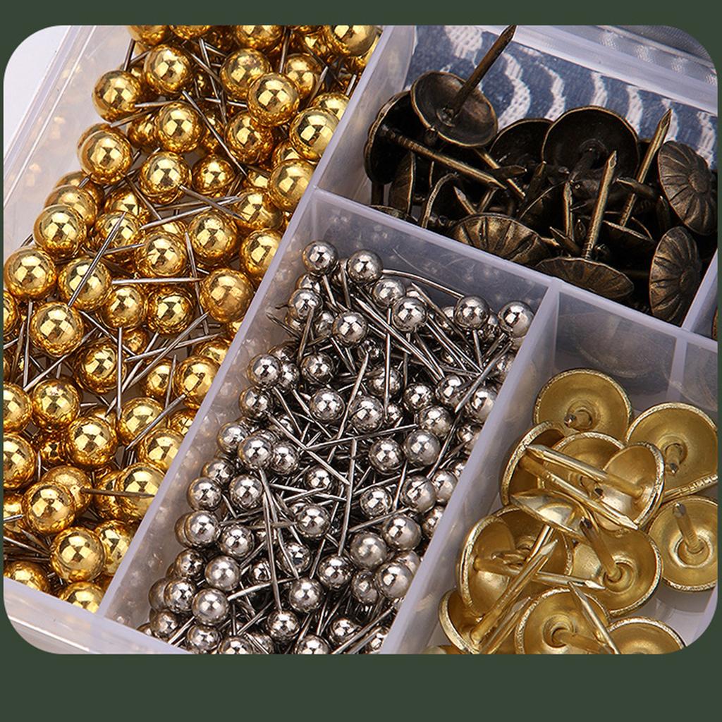 Map Tacks Push Pins Practical Map Push Pins Round Head Tacks Poster Pins Map Pins School Office Supplies for Craft Lover