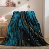 Marble Blanket Abstract Geometric Fleece Flannel Throw Blanket Soft Warm Lightweight Blanket for Couch Sofa Gift for Girls Boys