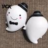 Gentleman Ghost Squeeze Toy 1/2/3Pcs Halloween Toy, Bow Stress Kids Relief Decompression Sensory Desk Party Favors Portable Anxiety