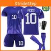 Высококачественная трехзвездочная Чемпионская выездная футбольная футболка Аргентины 2223 для взрослых
