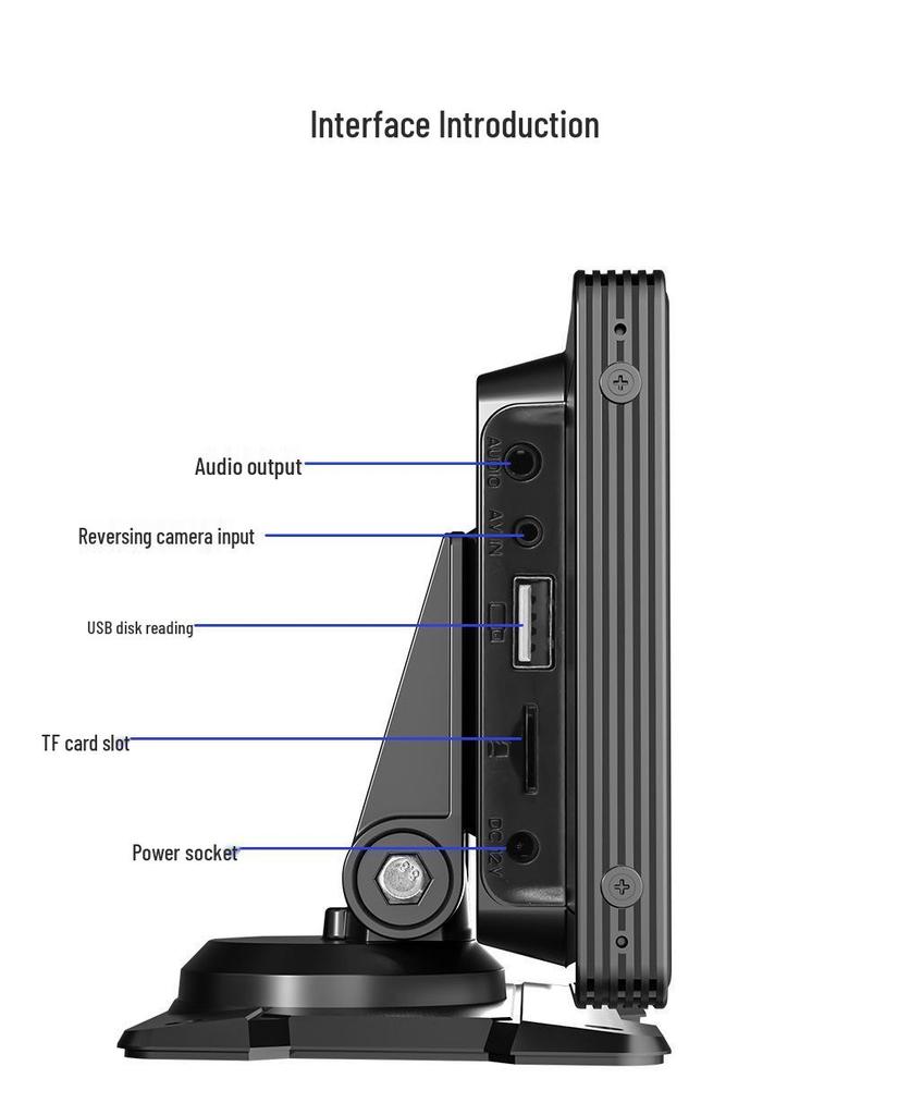 10.26-Inch Portable Car MP5 Player with Multifunctional Carplay and Navigation