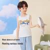 Dingguagua Boys' Cotton Summer Tank Tops - 2 Pack