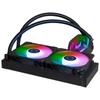 Cooler Master MasterLiquid 240 Atmos двухкамерный насос с большим объемом воздуха и долговечным вентилятором, размер радиатора 240 мм, простое водяное охлаждение ЦП