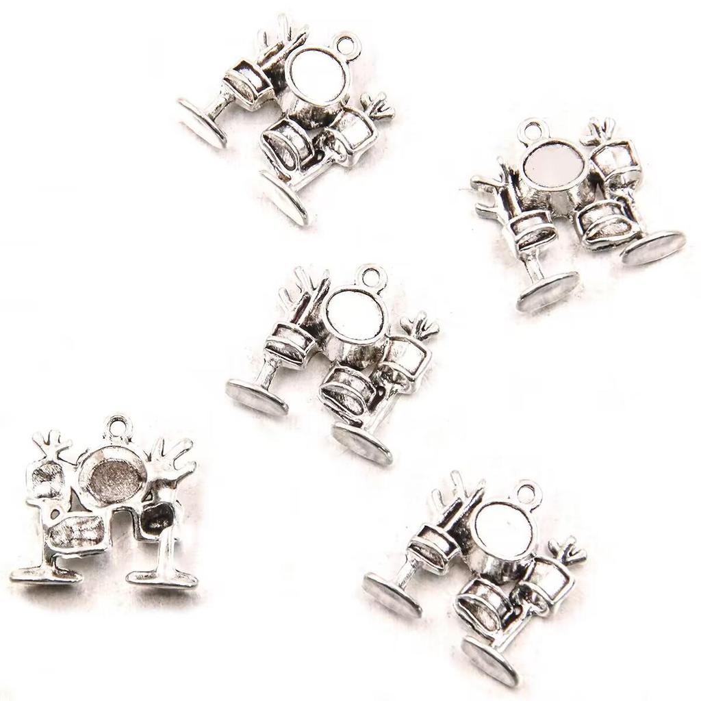 Ретро Подвеска Мультиинструмент Античное Серебро Ручной Работы Ожерелье Браслет – Бутик Креативных Аксессуаров