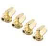 Регулятор давления воздуха 1/4 NPT, inline, 4 шт., сжатый