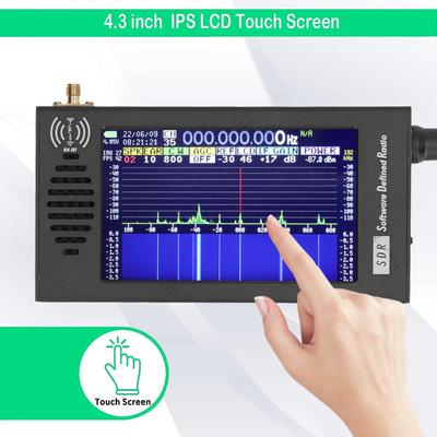 4,3 дюйма 100 кГц - 149 МГц FM СВ ОПП ЧМ Любительский КВ Радиоприемник DSP SDR Радиоприемник DSP SDR Радиоприемник Инструменты