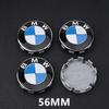 DECW8 4Pc 68mm 56mm Wheel Center Caps Emblem Badge 50th Anniversary For BMW E39 E46 E90 E60 E87 E53 F10 F20 F30 M X3 X5 X6 Accessories