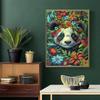 DIY Diamond Painting Flowers Animals New 2024 Cross Stitch Mosaic Panda Raccoon Elephant Cat Diamond Embroidery Sale Home Decor