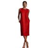 In Stock 2026 New Style Women’s Linen Blend Sleeveless Round Neck Summer Dress - European & American Fashion