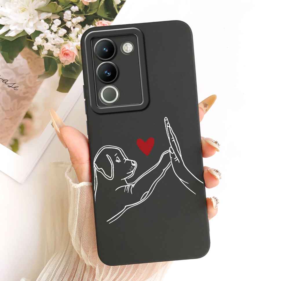 For vivo Y200 5G Case Popular Lovely Design Silicone Back Cover For Vivo y200 Y 200 5G Phone Protection Cases Bumper
