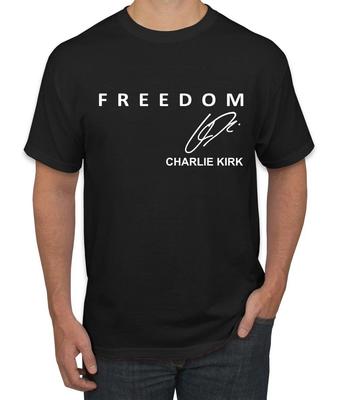 Мужская футболка 'Freedom Charlie Signature' - Памяти Кирка