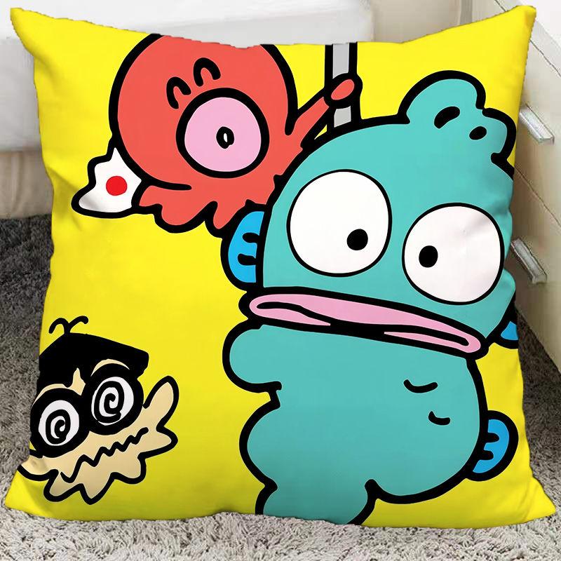 Ugly Fish Hanton Sanrio Cartoon Peripheral Pillow Lunch Break Sleeping Pillow Bedside Pillow Dormitory Cushion