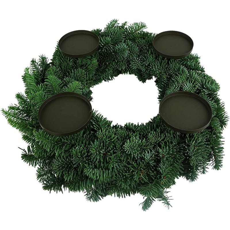 4pcs Festival Candlestick With Spike Metal Taper Holders Iron Cup Insert Wedding Candles Holder Christmas Decor 6/8cm