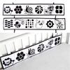 Black White Series Cloth Book Cribs Pram Use Clip On Animal Cloth Book Toys Montessori Baby Visual Stimulation Card Toys