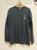 [USED] SKZ Logo Print Black Long Sleeve T-Shirt XL