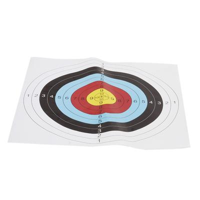 10 шт./компл., 60x60 см, полное кольцо, стрела, лук, стрельба из лука, мишень, бумага