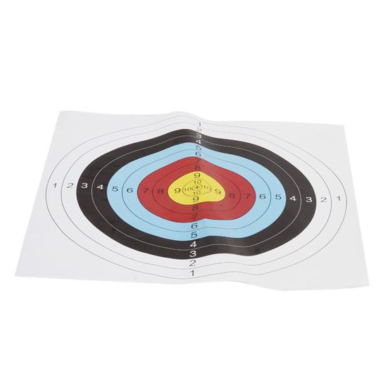 10 шт./компл., 60x60 см, полное кольцо, стрела, лук, стрельба из лука, мишень, бумага