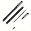 20 Pieces of 0.5mm Black Gel Pens, Suitable for School or Office Use, Business Signature Pens, Student Examination Pens
