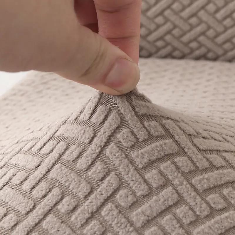 Эластичный чехол для стула в столовой, эластичный плотный жаккардовый чехол для кухонного стула, чехол для обеденной кухни, отеля, свадьбы, банкета