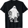 Bigfoot Ghost Halloween Pumpkin Costume Funny Sasquatch T-Shirt