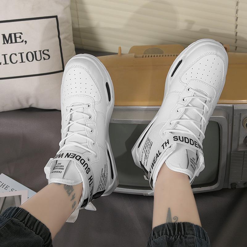 Men's Outdoor Casual Boots High-top Sneakers Fashion Sports Basketball Shoes