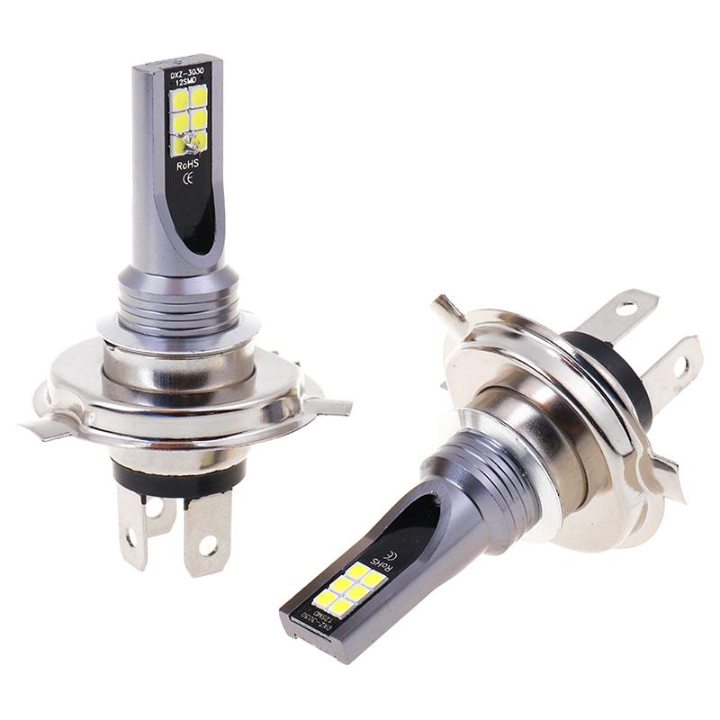 2X H4 200W 12000Lm светодиодные автомобильные противотуманные фары дальнего/ближнего света глобусные лампы