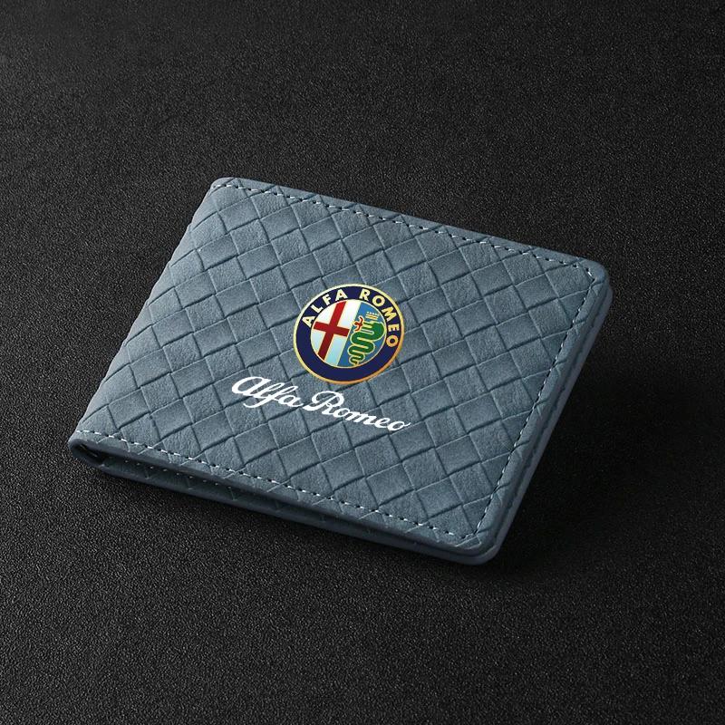 SGZD3 Car Stickers For Alfa Romeo Car Drive Certificate Cover Auto Driver's License Wallet For Alfa Romeo Giulietta Mito 159 Giulia St