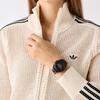adidas Оригинальные Наручные Часы PROJECT Кварцевый Механизм Силиконовый Ремешок Черный Циферблат Унисекс AOST250332I