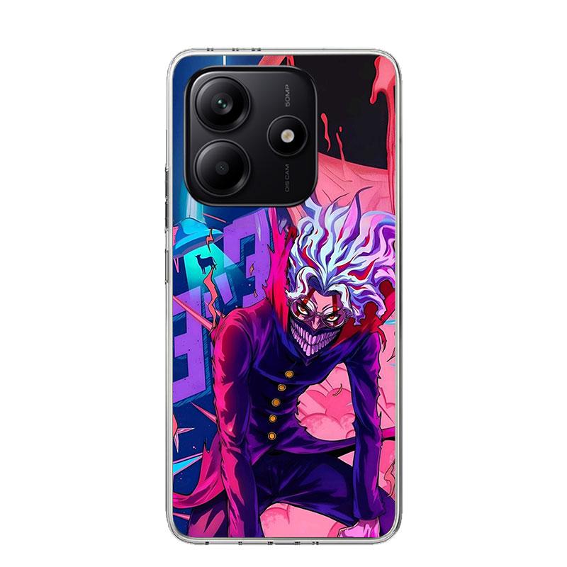 Anime D-Dandadans Okarun Phone Case For Xiaomi Redmi Note 13 14 15 Pro Plus 12S 12 14S 11S 11E 10 10S 11 11T 5G 4G Cover Coque R