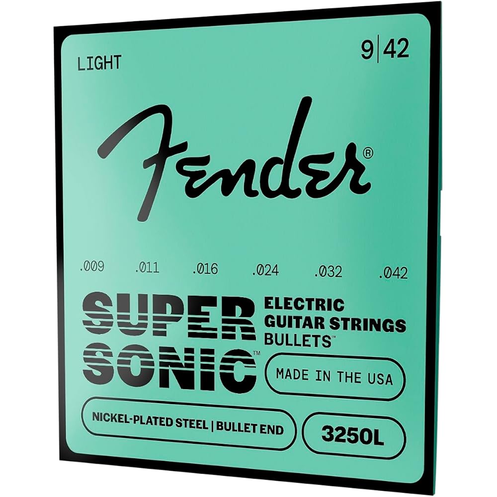 Fender Fender Струны для электрогитары SuperSonic™ Bullets® 3250L Струны для гитары, Никелированные St...