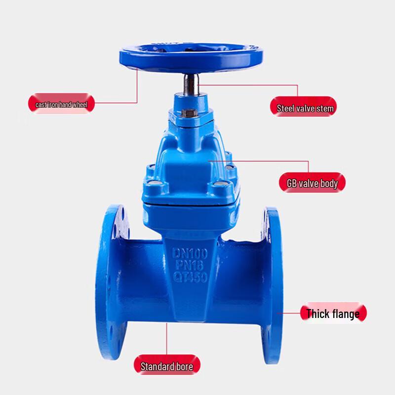 Kailoxing Z45X-16 Soft Seal Non-Rising Stem Gate Valve