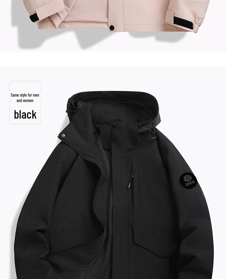 Трендовая женская ветровка 2025: Весна/Осень Водонепроницаемый, Ветрозащитный, Легкий, Свободного кроя для Путешествий, Работы и Альпинизма