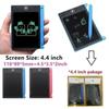 LCD Writing Tablet Early Education Creative Writing Drawing Tablet Notepad Handwriting Pad Digital Sketchpad Graphic Drawing Tablets + Pen