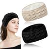 Женские зимние повязки на голову, вязаные женские повязки на голову для девочек, зимняя повязка на голову для женщин, вязаные повязки на голову для девочек, толстая эластичная лента для волос, толстые наушники