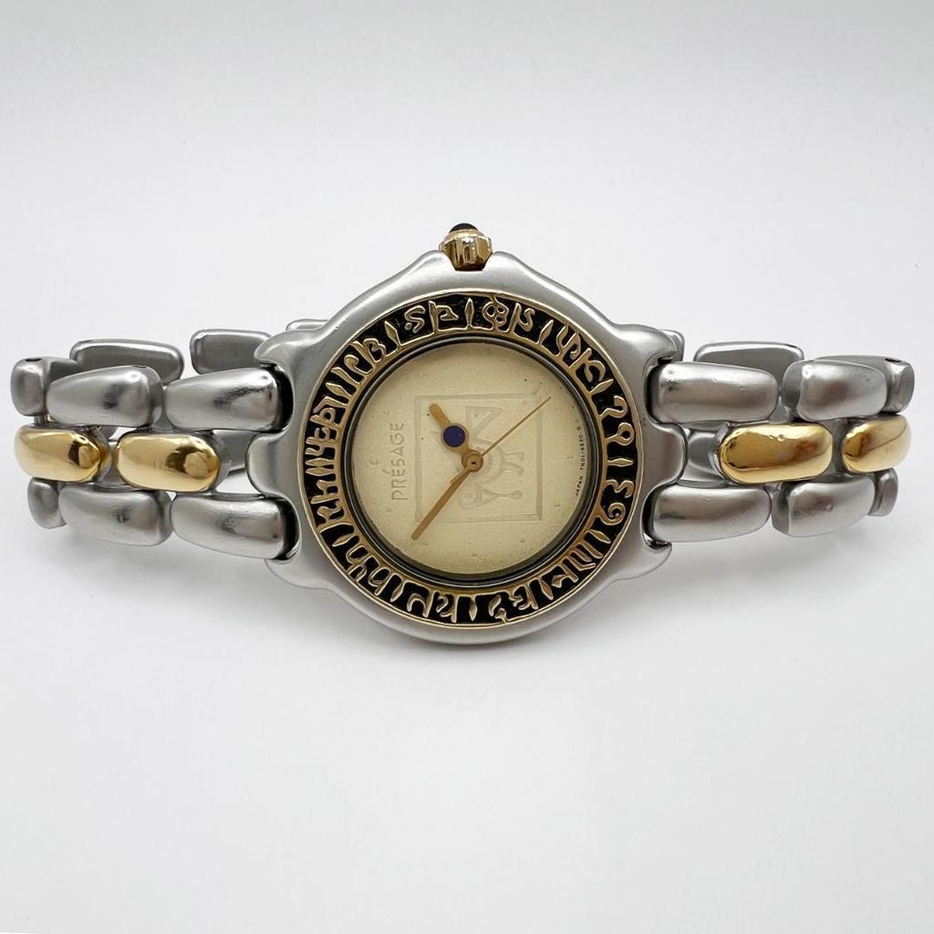 Б/у [Батарея заменена] Женские часы SEIKO Presage Комби