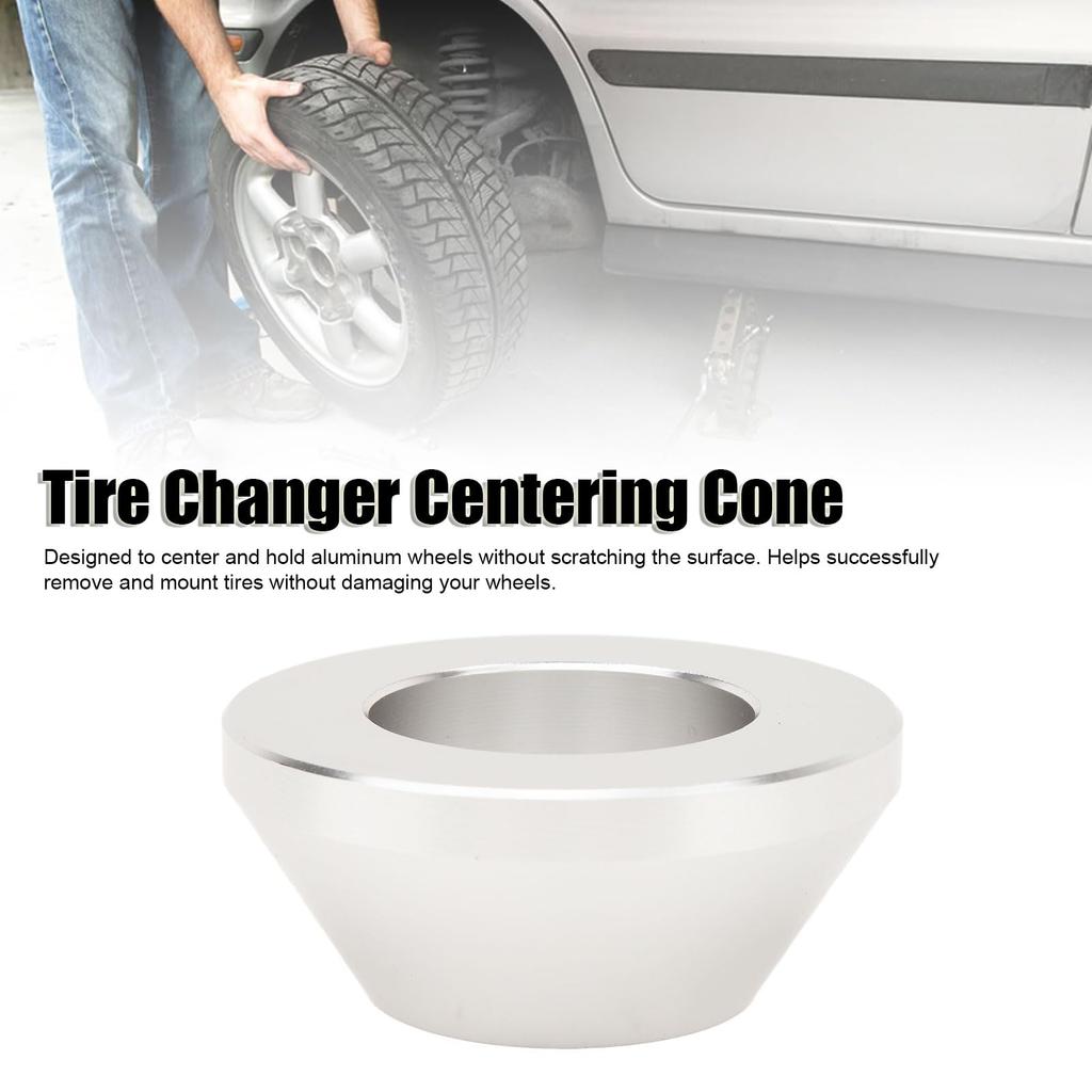 Центровочный конус из кованого алюминия, Центровочный конус для ручного шиномонтажного станка, Алюминиевый держатель для балансировочного станка для колес