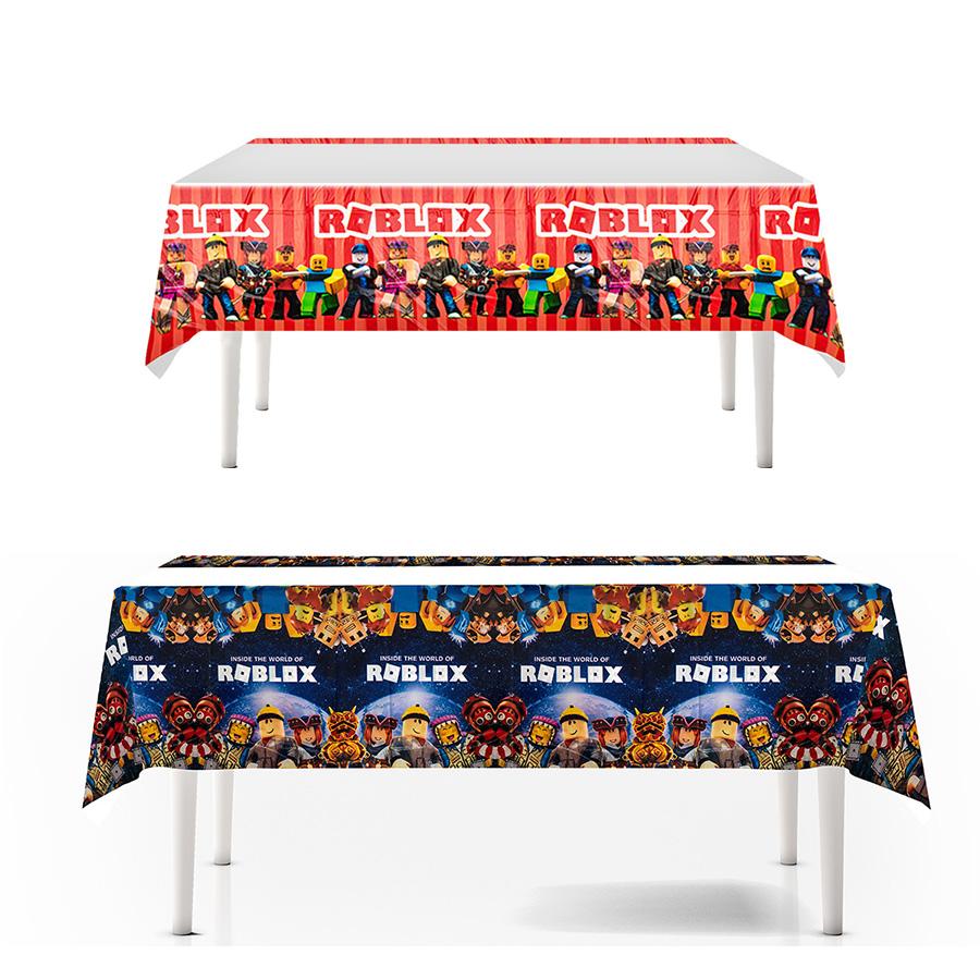 Roblox 99 Nights InThe Forest Theme Tablecloth Disposable Table Cloth Party Decorations Supplies for Boys Girls Birthday