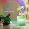 2026 USB Portable Ultrasonic Humidifier - Colorful Cup Aroma Diffuser, Cool Mist Maker, Flower Air Purifier with LED Light