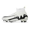 Children's Football Shoes Boys High-top Leather Spikes Broken Nails Boys Children Adolescents Adult Training Football Shoes