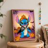 Disney Halloween Stitch digital oil painting diy coloring handpainted filling home decoration gift wall art for living room, very nice